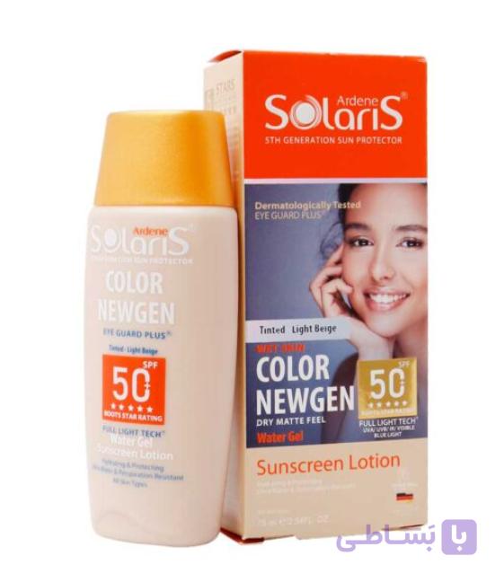 لوسیون ضد آفتاب کودک میلک نیوژن SPF50 سولاریس آردن