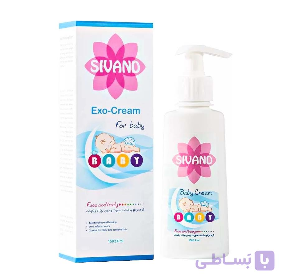 کرم مرطوب کننده صورت و بدن کودک سینره