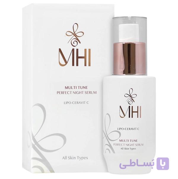 سرم شب یکدست کننده پوست ام اچ آی حجم 40 میلی‌لیتر