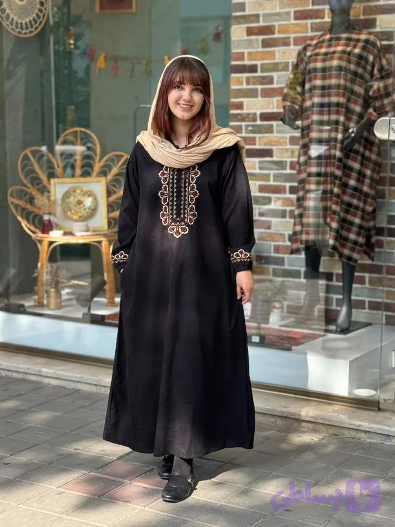 پیراهن یارا مشکی — تصویر 1