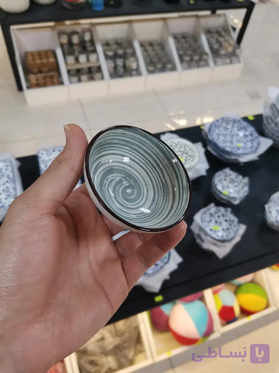 مزه خوری سرامیکی گرد دنی هوم