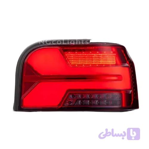 چراغ خطر اسپرت پراید 131 طرح سه بعدی قرمز دودی