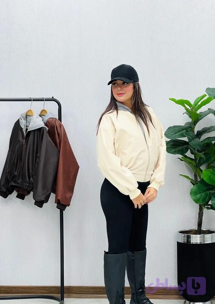 بامبر کلاه دار ژینا چرم