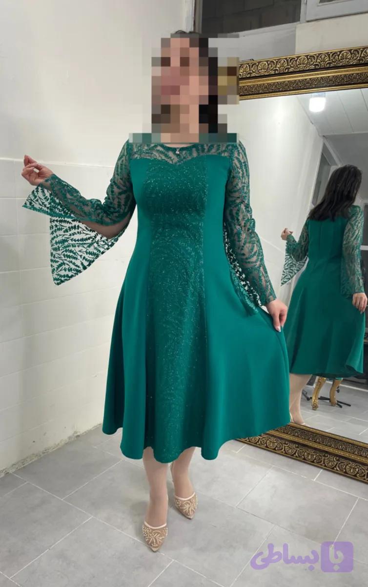 پیراهن میدی مدل زمرد کد۰۷