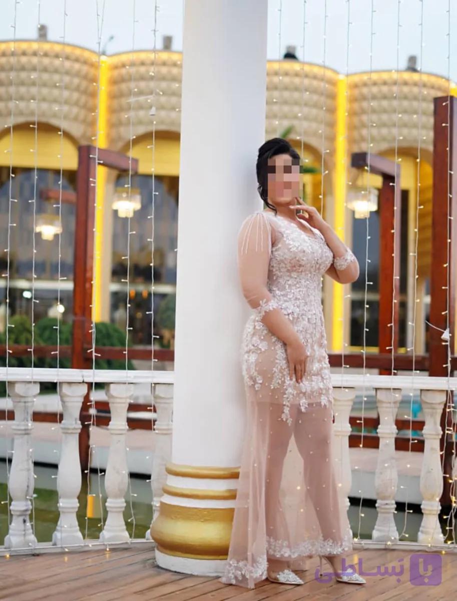 لباس مجلسی فول کاردست اتریشی
