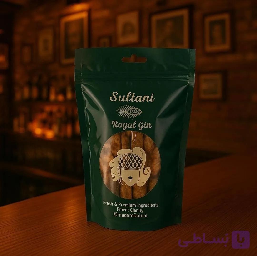 طعم دهنده وعطر دهنده ی جین بارنگ ملایم نزدیک به زرد مناسب برای ده لیتر