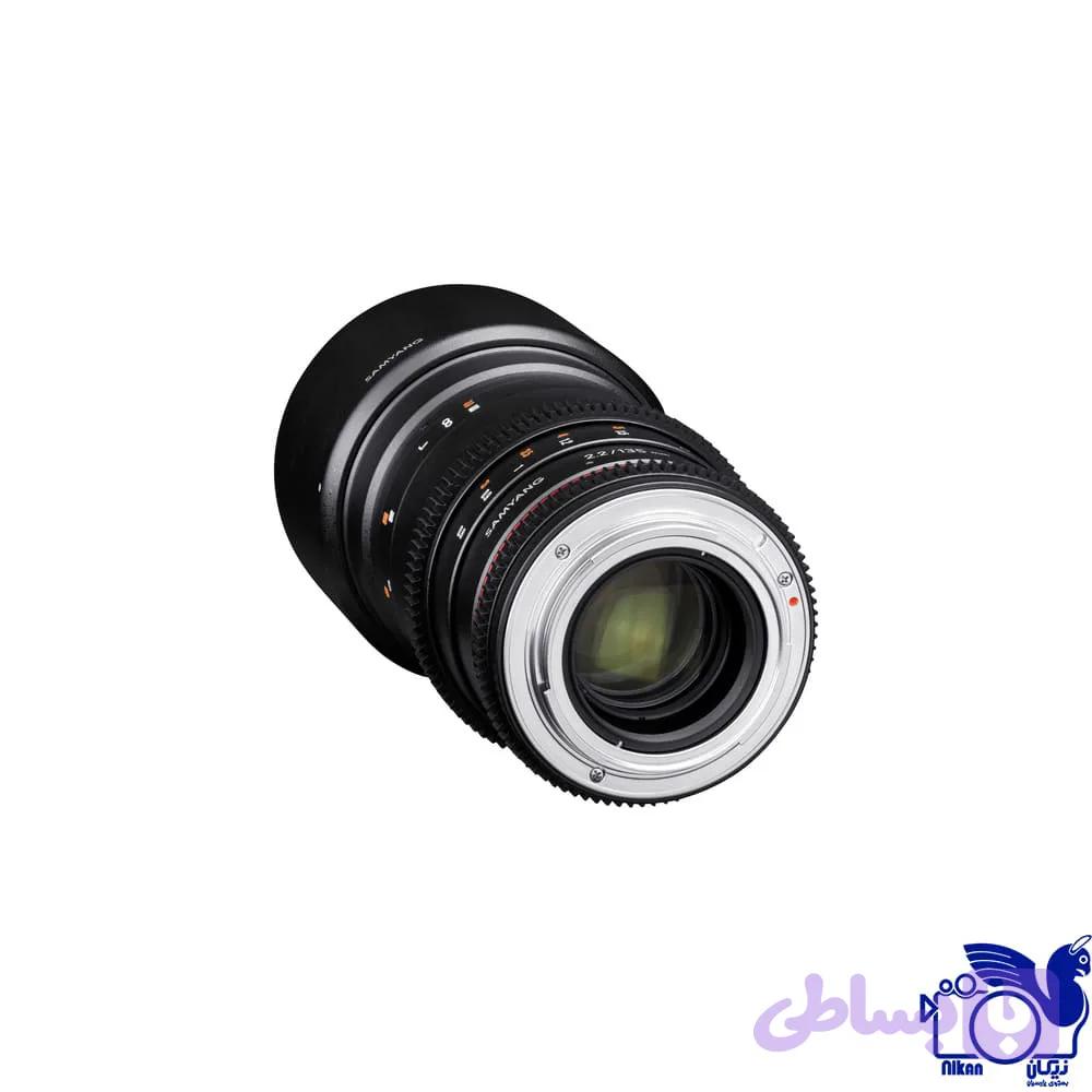 و قیمت لنز SAMYANG VDSLR 135mm T2.2 MK2 برای دوربین کانن — تصویر 1
