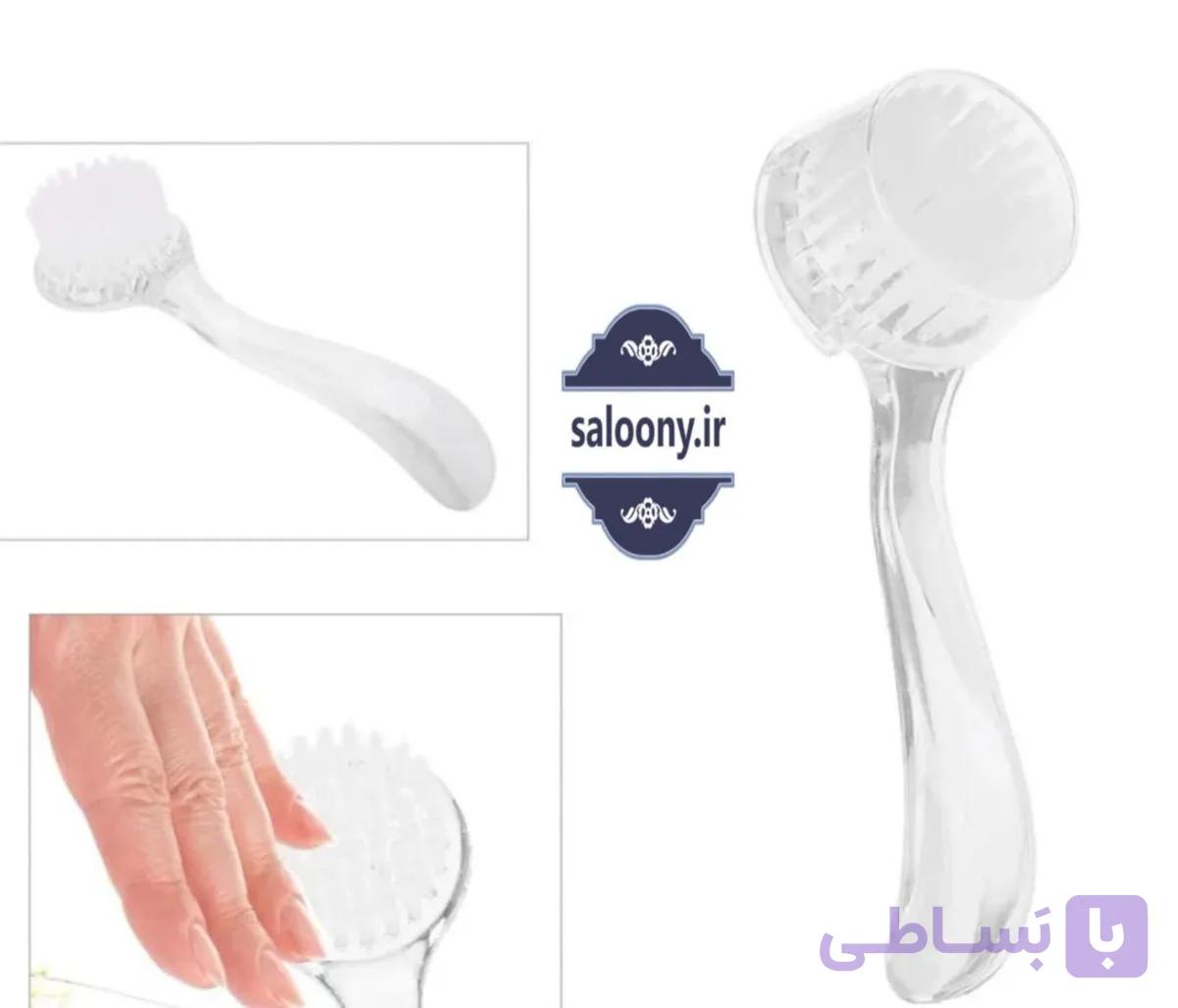 برس دسته‌دار گردگیری کاشت ناخن - فروشگاه آرایشی سالنی
