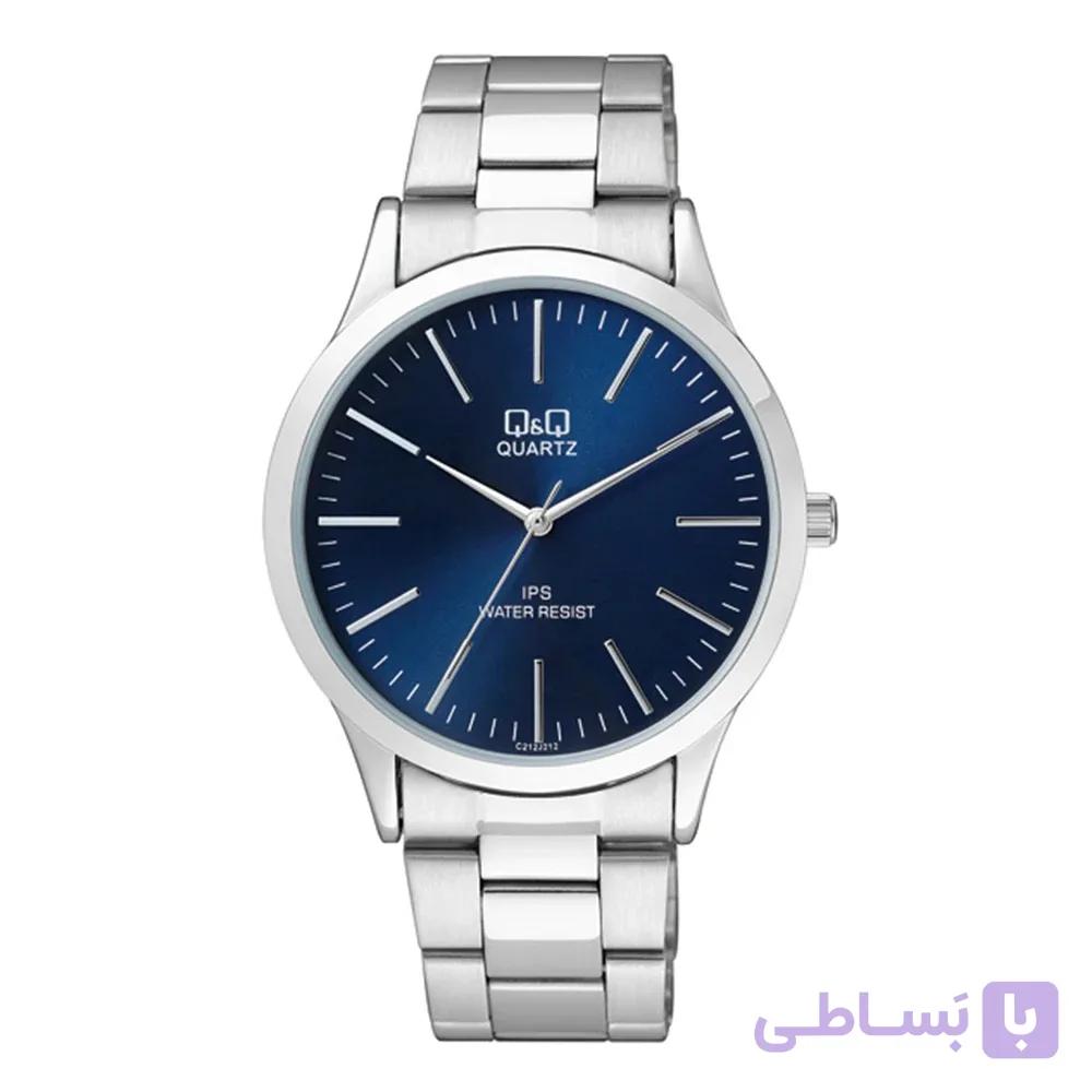 ساعت کیو اند - Q&Q - کیو اورجینال مردانه C212J212Y- d- یک سورمه ای جذاب