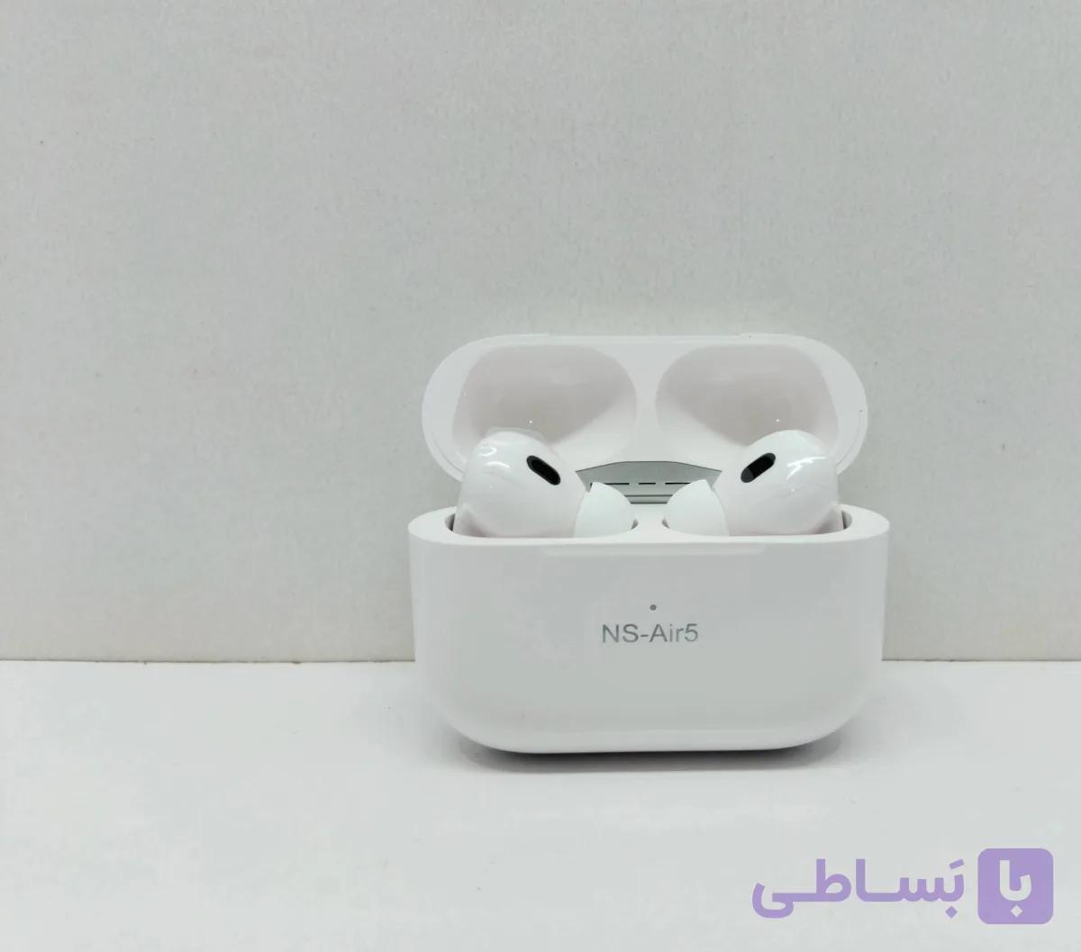 ایرپاد بی سیم اپل مدل NS-Air5 با نویز کنسلینگ و بلوتوث ۵.۳