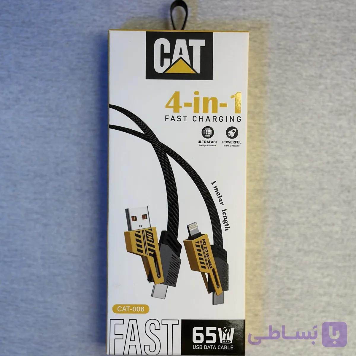 کابل 4 کاره CAT مدل CAT-006
