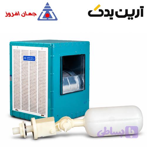 شناور کولر آبی جهان افروز ورودی معمولی (میل برنجی) | شناور ABS داتار - آرین یدک