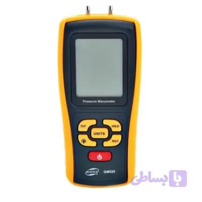 فشارسنج تفاضلی دیجیتال بنتک مدل GM520
