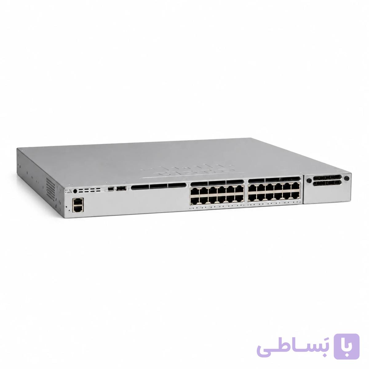 سوئیچ شبکه سیسکو 24 پورت WS-C3850-24T-L