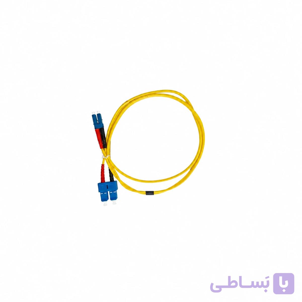 پچ کورد فیبر نوری نگزنس OS سینگل مود SC-LC یک متری با قطر 3 میلی متر N123.4CLY1