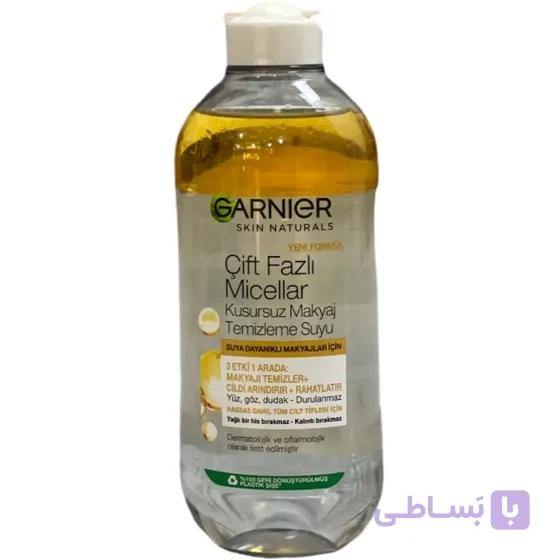 میسلار واتر گارنیر حاوی روغن آرگان حجم 400 میلی لیتر