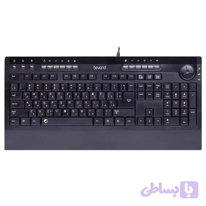 کیبورد بیاند مدل BK8700 با سیم — تصویر 1