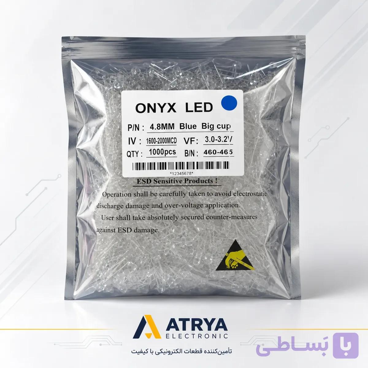 ال‌ای‌دی کلاهی دوچیپ آفتابی ONYX | خرید LED دوچیپ آفتابی با کیفیت از آتریا الکترونیک