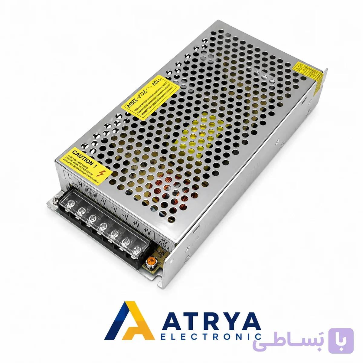 پاور 12 ولت 15 آمپر(منبع تغذیه صنعتی 12V-15A)
