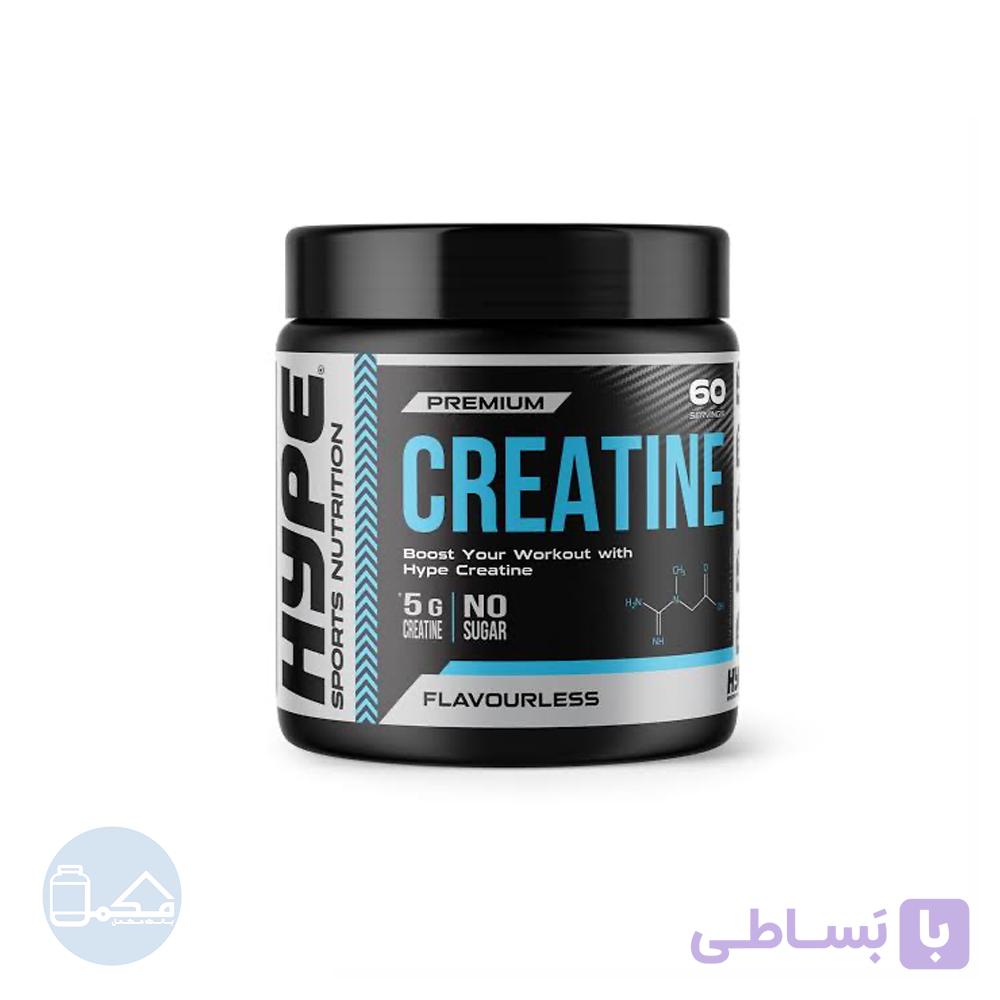 کراتین مونوهیدرات هایپ Hype Creatine Monohydrate آمریکایی | بانک مکمل