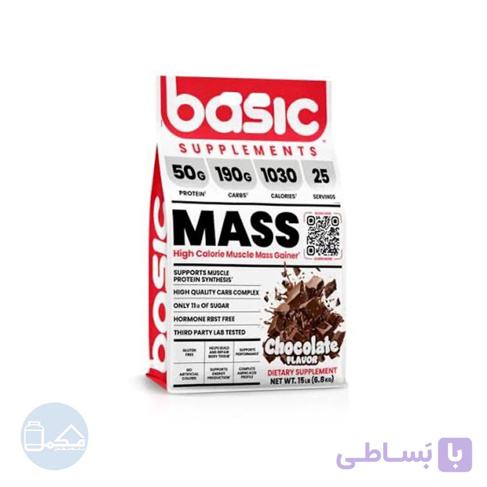 گینر بیسیک مس 6.8 کیلوگرم | Basic Mass 7kg | بانک مکمل