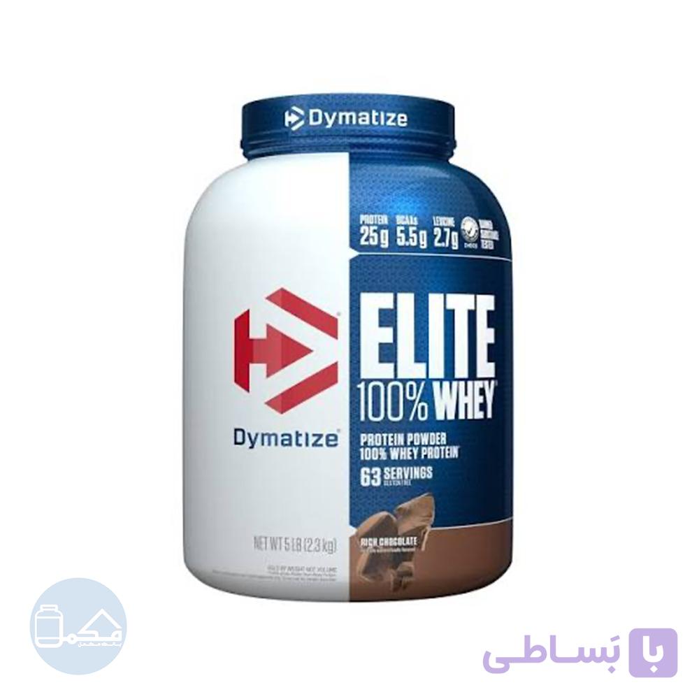 پروتئین وی الایت دایماتیز (Dymatize Elite 100% Whey) | بانک مکمل