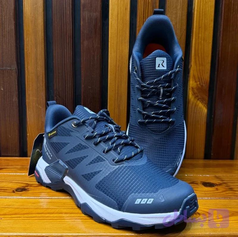 کتونی ضد آب رونی (آی رانر) سرمه ای زیره سفید (Roni Waterproof Trekking Shoes) — تصویر 1