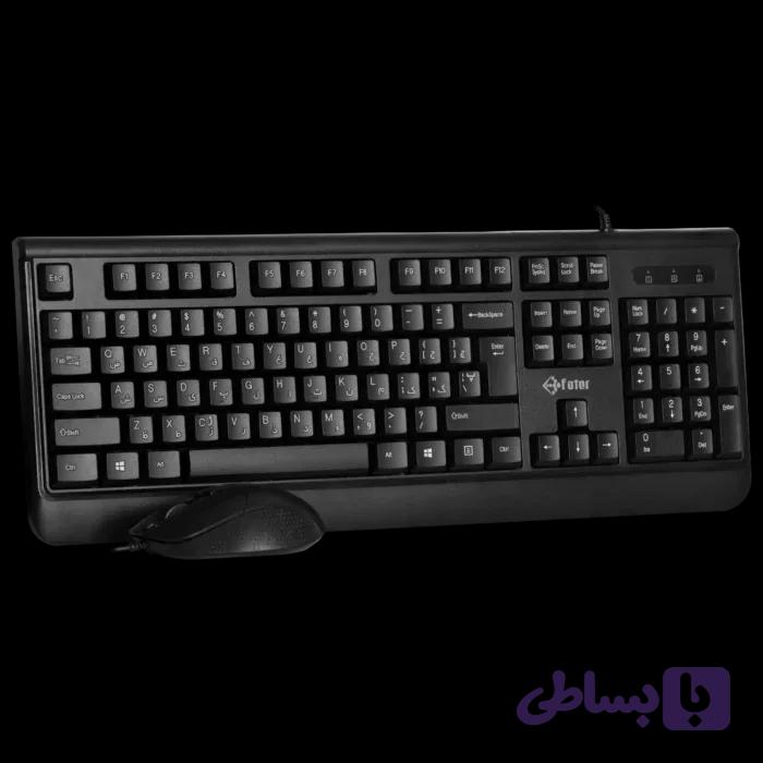 موس و کیبورد با سیم فاطر مدل Fater CCN-5000B