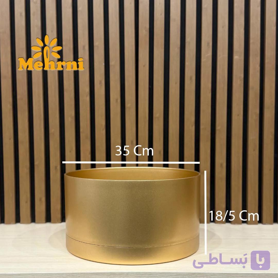 گلدان بنسای بلند دهنه 25 سانتیمتر(کد 153/25) — تصویر 1