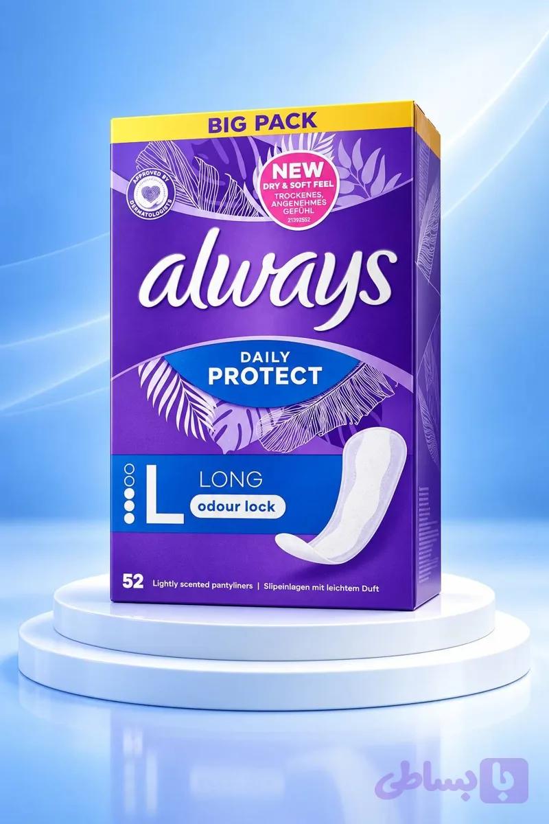 پد بهداشتی ALWAYS بسته 52 عددی