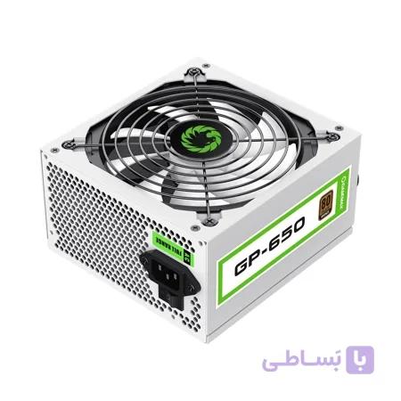 منبع تغذیه ۶۵۰ وات گیم‌مکس مدل GameMax GP-650 White Edition آکبند — تصویر 1