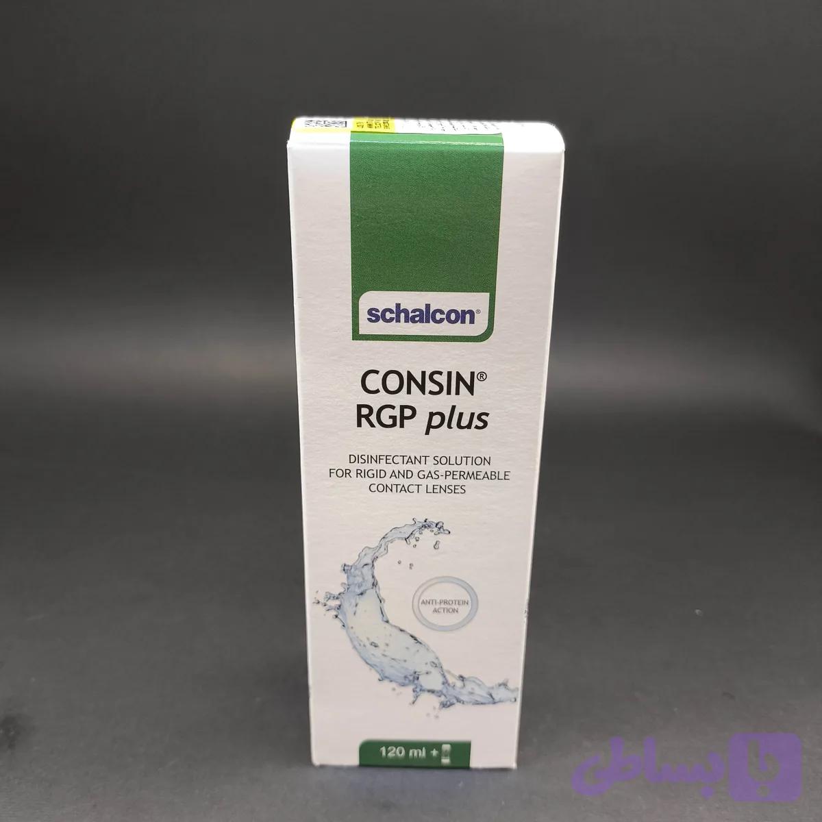 مایع لنز برای لنز سخت ۱۲۰ml کازین پلاس Consin plus