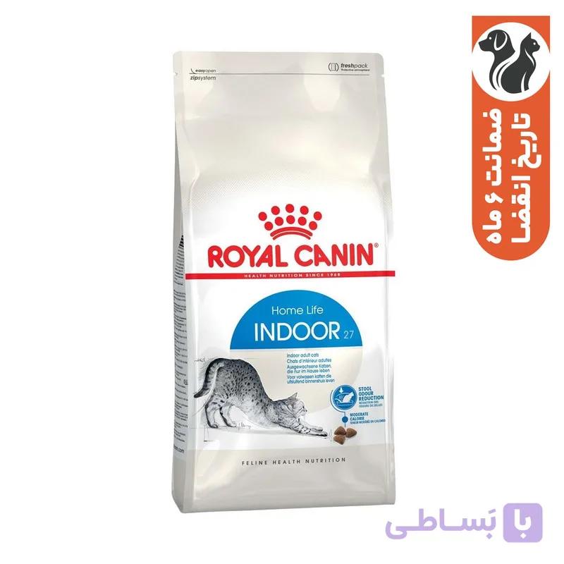غذای خشک گربه رویال کنین مدل Life Indoor وزن 2 و 10 کیلوگرم