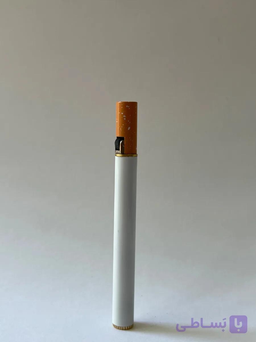 فندک جیبی برند لایتر (Lighter) طرح سیگار مینیمال | مدل باریک و لوکس