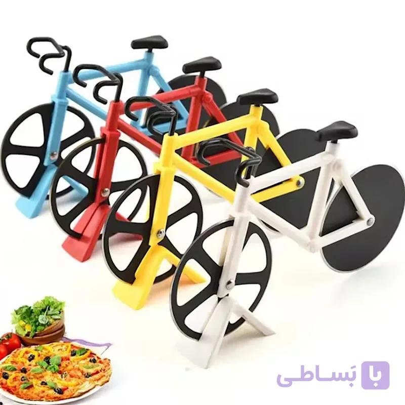 اسلایسر پیتزا طرح فانتزی دوچرخه — تصویر 1