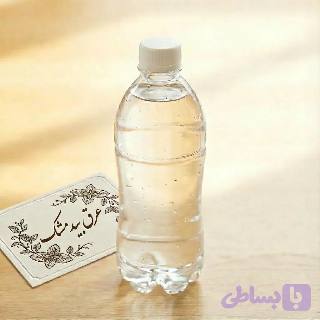 عرق بیدمشک دوآتشه (رایحه آرام و لطیف) | نوشیدنی گیاهی معطر ۱ لیتری — تصویر 1