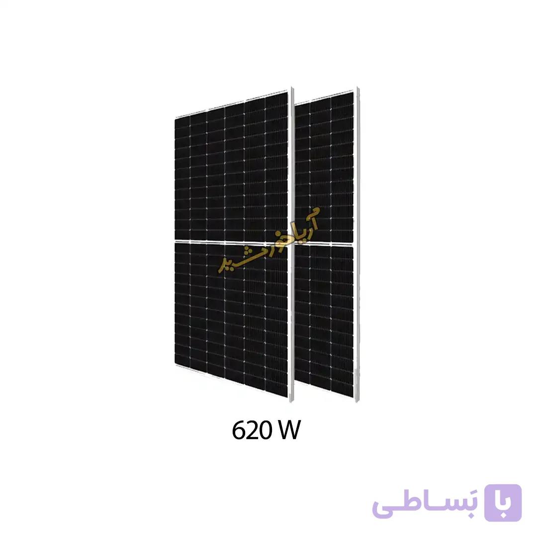 پنل خورشیدی 620 وات JinkoSolar مونو کریستال بایفشیال