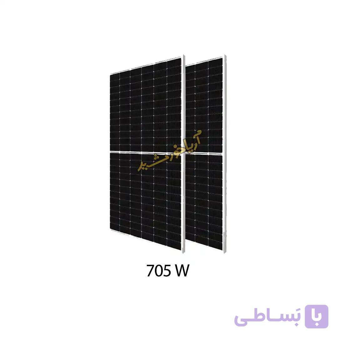 پنل 705 وات مونوکریستال بای فشیال برند ترینا