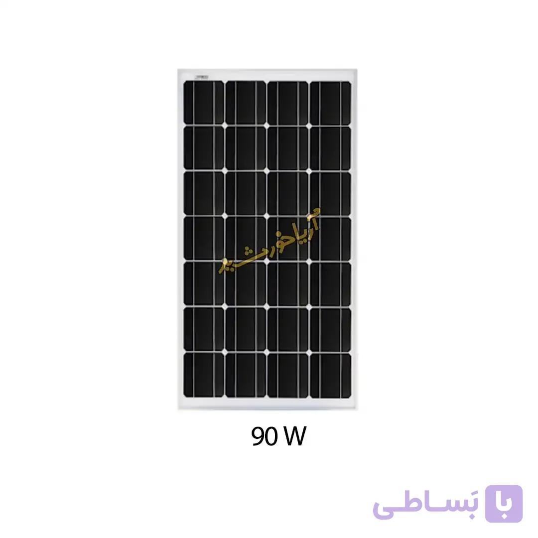 پنل خورشیدی 90 وات مونوکریستال
