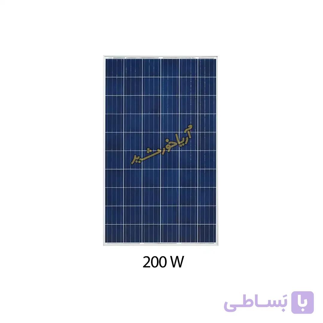 پنل خورشیدی 200 وات پلی کریستال