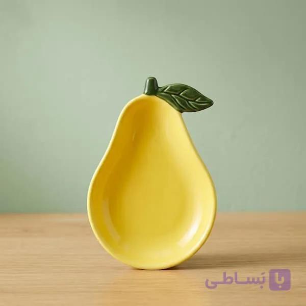 ظرف سرو پذیرایی طرح گلابی — تصویر 1