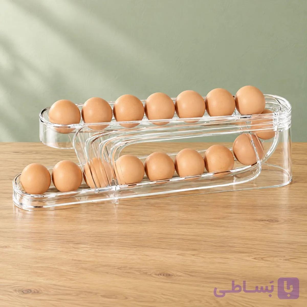 ظرف نگهدارنده تخم مرغ ریلی — تصویر 1