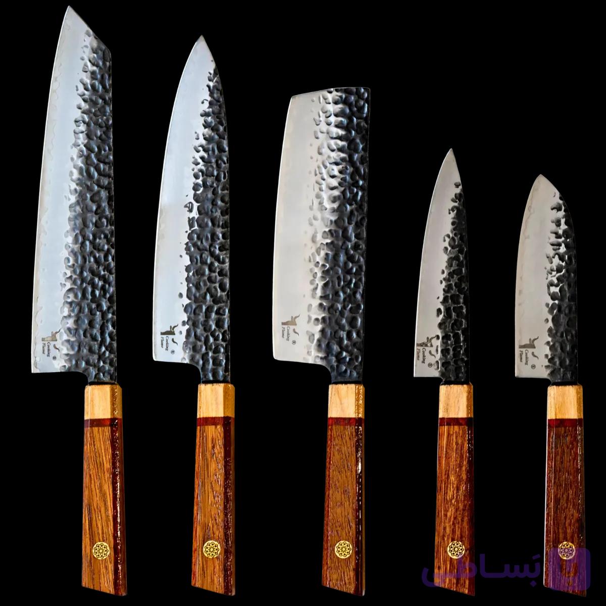 سرویس 5 پارچه چاقو سرآشپز سان مای — تصویر 1