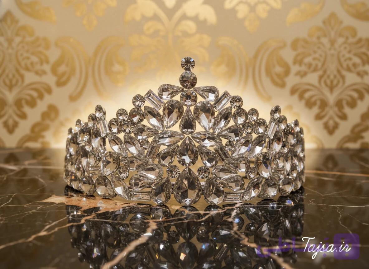تاج عروس ملکا (دستساز)
