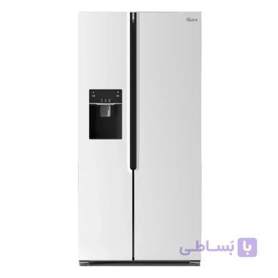 ساید بای ساید آبریز و یخساز اتومات مدل GSS-P7638 سفید - سنترال جی پلاس