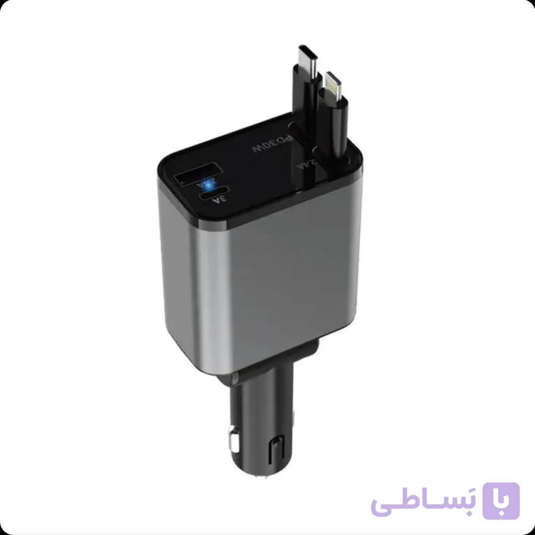 شارژر فندکیPD 30W خودرو گرین لاین مدل GL-CC2