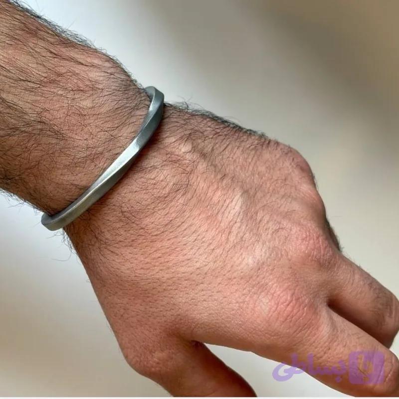 بنگل پیچی مردانه کروم