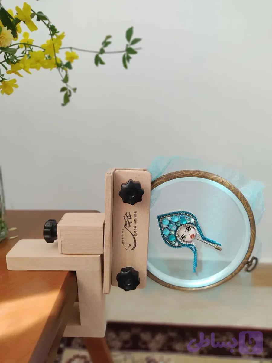 گیره دهانه دار چرخنده