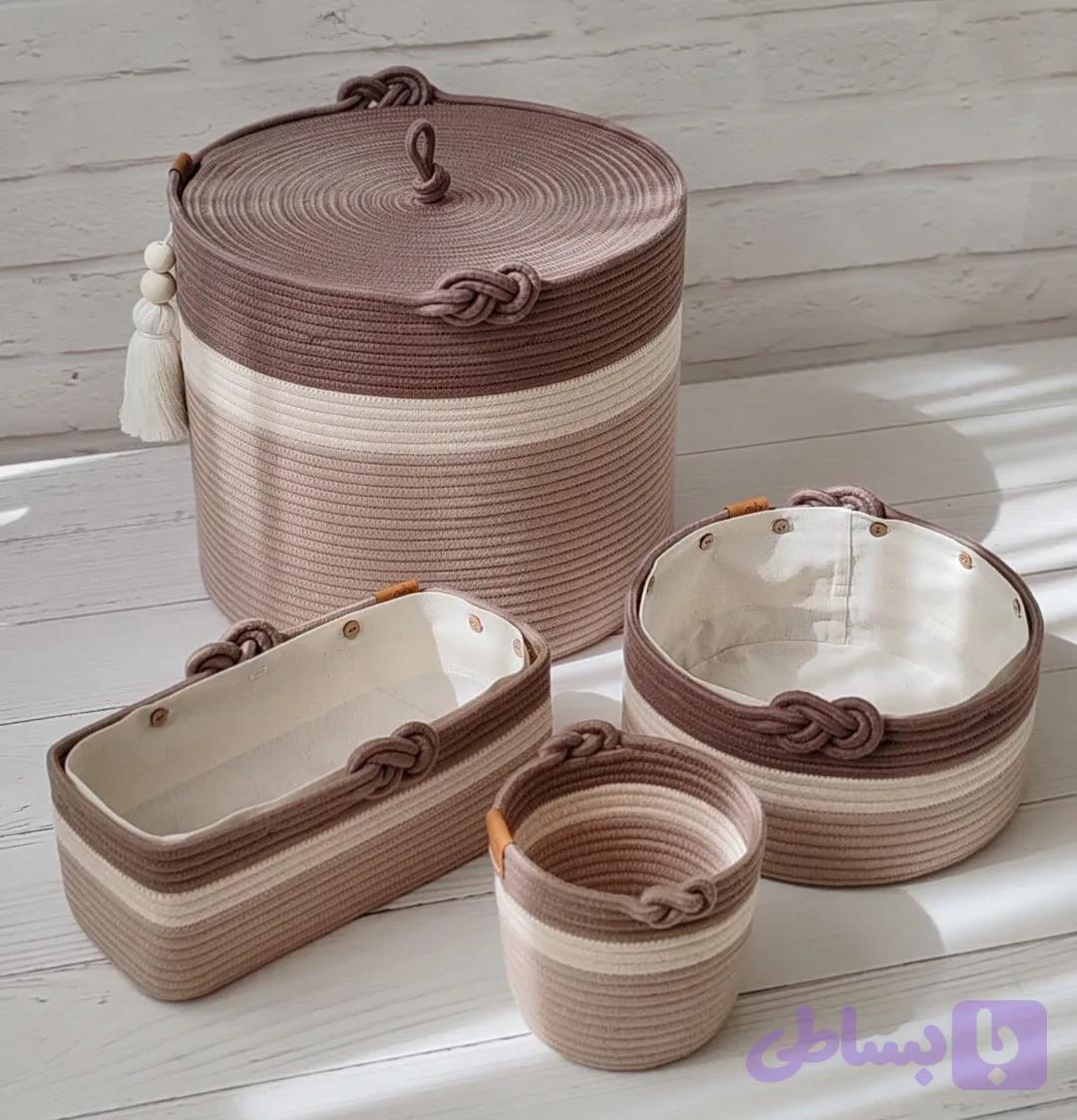 نظم‌دهنده قیطان دوزی Lovely basket (طرح ساوا)