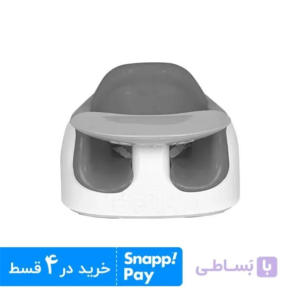 صندلی غذای کودک اسپرینگ طوسی — تصویر 1